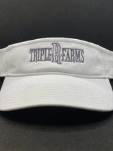 Load image into Gallery viewer, The Triple R Logo Visor - White
